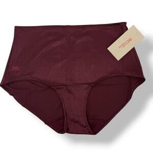 Ruby Ribbon Essential Briefs Women's Size XL Burgundy